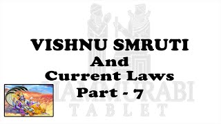 007 Law on Witnesses in Vishnu Smruti Adv Rahul Mhaskar