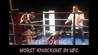 worst knockout in ufc