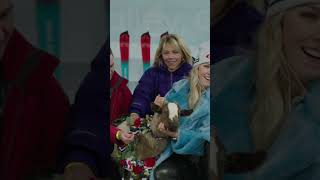 The 🐐 Mikaela Shiffrin gets her own goat