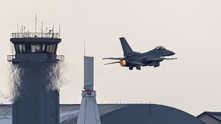 2021.2.17 三沢基地 F-16 デモフライト訓練！！