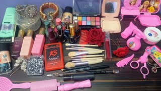 Unboxing Collection of Makeup 💄 kits and Breslate, Barbie makeup kit, lipstick Makeup Box, Parfum