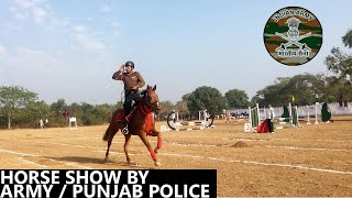 Chandigarh Army Horse Show - Punjab Police - Dps School | Shekhawat Vlogs