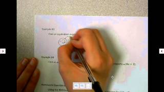 3-3 Combining Like Terms using the Distributive Property