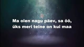 Silvi Vrait   Nagu Merelaine (Karaoke)