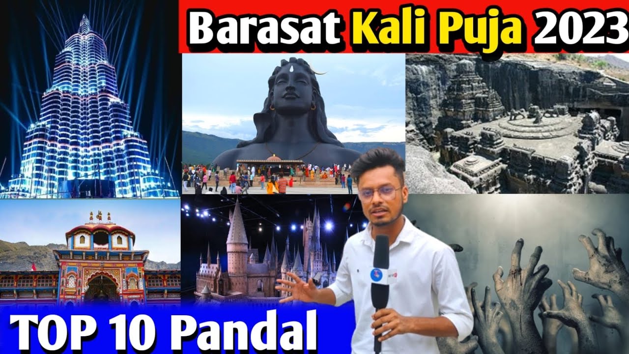 Barasat TOP 10 Kali Puja Theme 2023 | Barasat Kali Puja Best Pandal ...