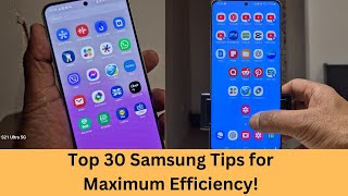 30 Samsung Productivity Tips to Supercharge Your Android Experience!