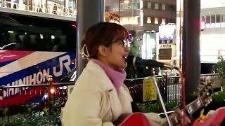 #aibry 2022/11/05 梅田ルクア前Street 【メロディー】（玉置浩二 covered by   @aibry6682 ）