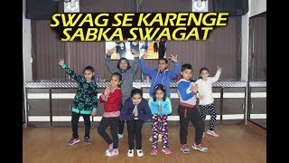 Swag Se Swagat Song Dance Steps For Kids | Choreography By Step2Step Dance Studio | 9888137158
