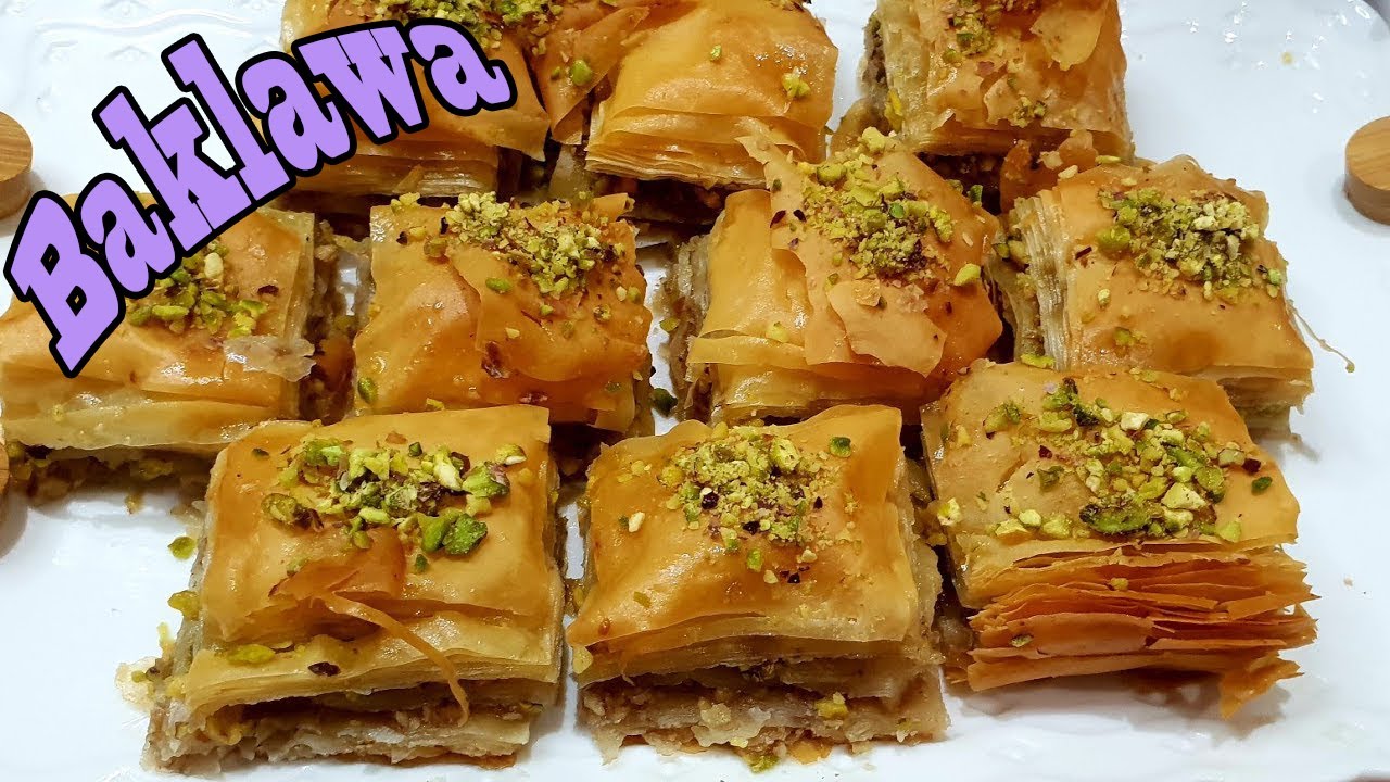 How To Make Baklava | Baklawa An Arabic Sweet | Easy Baklava Recipe ...