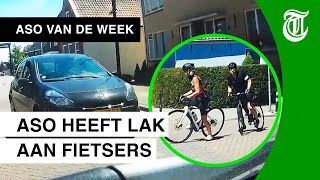 Roekeloze inhaalactie wordt fietsers bijna fataal - ASO VAN DE WEEK