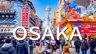 4K HDR｜Osaka, Japan 4K Walking Tour - Immersive Sound｜Shinsekai