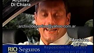 Publicidad de Rio Seguros con Guillermo Andino Sergio Goycochea Alejandro Fantino - DiFilm (2002)