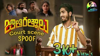 Jathirathnalu court seen spoof | recreation | naveen polishetty || Ni3vinnu creative's