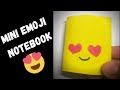 MINIATURE EMOJI NOTEBOOK| easy crafts| by Satvika Agarwal