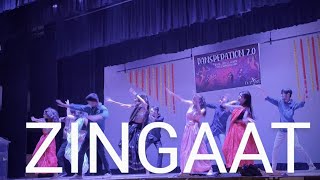Zingaat !! || Dance performance  ||  #zingaat #dance