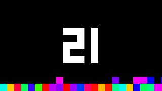 21 Seconds Timer ‐ Flowing Pixels