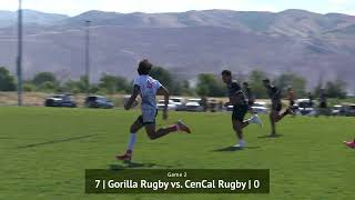 Gorilla Rugby vs  Cavemen Rugby, U16 Elite, NAI Salt Lake 7's 2023