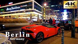 Berlin Germany 🇩🇪 - Walking in the Night - December 2022 - Berlin Kurfürstendamm