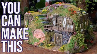 Hobbit Hole Inspired Build - Display or Play!
