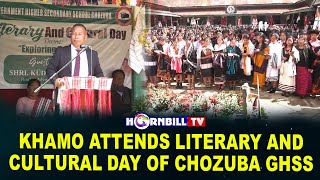 KHAMO ATTENDS LITERARY AND CULTURAL DAY OF CHOZUBA GHSS