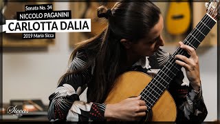 Carlotta Dalia plays Sonata No. 34 by Niccolo Paganini on a 2019 Mario Sicca | S