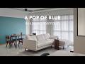 An Open Concept 5 Room BTO with Pops of Colours | BuildBuilt Portfolio