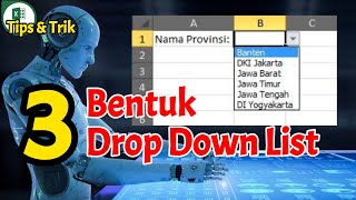 Cara membuat drop down list di excel / dropdown list bertingkat pada excel