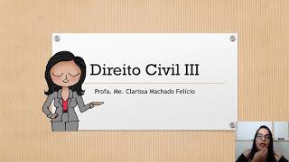 Direito Civil III   Aula 01