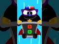 Stop! Signal Man🚦 Police Car (x1.5 times faster) | Kids Safety Song | #shorts #tidikids #carsong