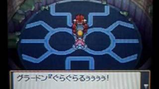 ポケットモンスターソウルシルバー グラードン イベント Pokemon SoulSilver Groudon