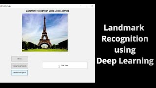 Landmark Recognition using Deeplearning Matlab