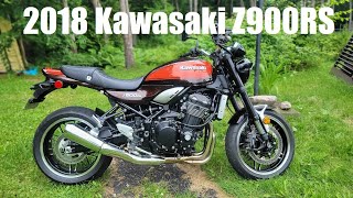 2018 Kawasaki Z900RS walkaround \u0026 idle sound (stock exhaust)