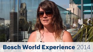 Bosch World Experience 2014 – Amy’s most impressive moments.