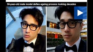 50 year old male model defies ageing process looking decades younger