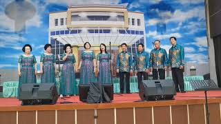 百灵鸟合唱团（Skylak Choir）~棉兰江夏合唱团~棉兰棉中校友合唱团联谊晚会节目 山楂树 男女声小组唱