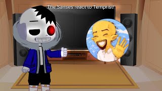 The Sanses react to Temprist!   {FANMADE}