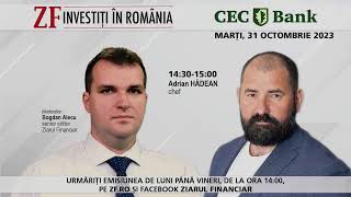 ZF INVESTIȚI ÎN ROMÂNIA - 31.10.2023 – Ovidiu DRANGA și Sorin PÂSLARU