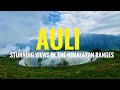 Auli-India's premier skiing destination | India’s longest cable ride over snowy slopes| औली