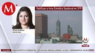 Senado ratifica 'fast track' Eréndira Sandoval para SFP