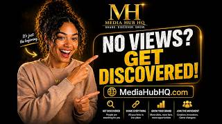 Get Discovered Online FAST | Grow Your Audience with MediaHubHQ
