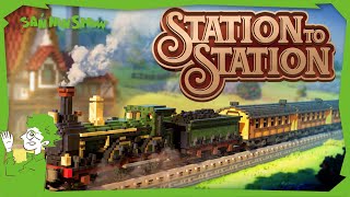 【おためし】線路を繋いで美しい町を発展させるゲーム【STATION to STATION】