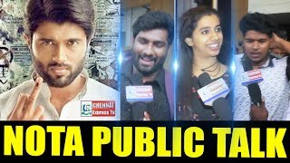 NOTA Movie Public Talk | NOTA Public Review & Rating | Vijay Deverakonda | Chennai Express