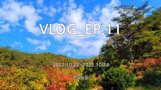 VLOG_EP11. 오들오들 겨울이 왔지만 나는 아직 가을이다! (문경캠핑 2편) [수예리오토캠핑장ㅣ오토캠핑ㅣ2박3일캠핑ㅣ가을 캠핑ㅣ캠핑브이로그]