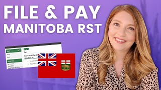 How to File Your Manitoba RST - Small Business Sales Tax in Canada