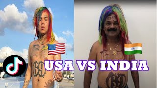 USA VS INDIA TIKTOK MEME COMPILATION | The Box Indian Remix