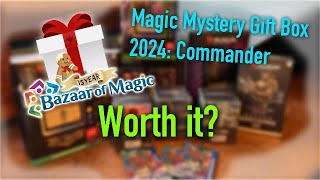 Unboxing the Commander Mystery Box from Bazaar of Magic: Is It Worth It?