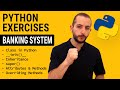 OOP Python Exercise | Full Banking System in Python | Beginner Level | With Challenges Application