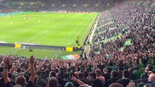 Celtic Fans Stadium Chant - Come on you Bhoys in Green | Celtic vs AZ Alkmaar