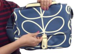 Orla Kiely Giant Linear Stem Satchel SKU:8888593