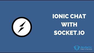 Ionic Realtime Chat with Socket.io